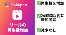 Instagramリール再生回数